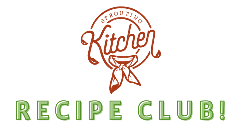 the sprouting kitchen recipe club logo